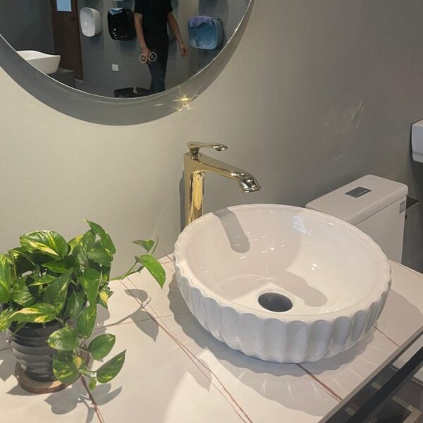 AALTO K541 COUNTER TOP WASH BASIN - WHITE