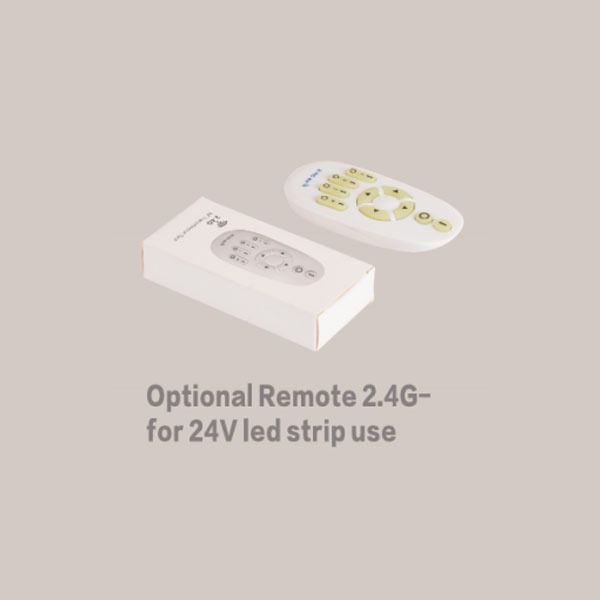 SKL-LUCE OPTIONAL REMOTE 2.4G-FOR 24V LED STRIPS